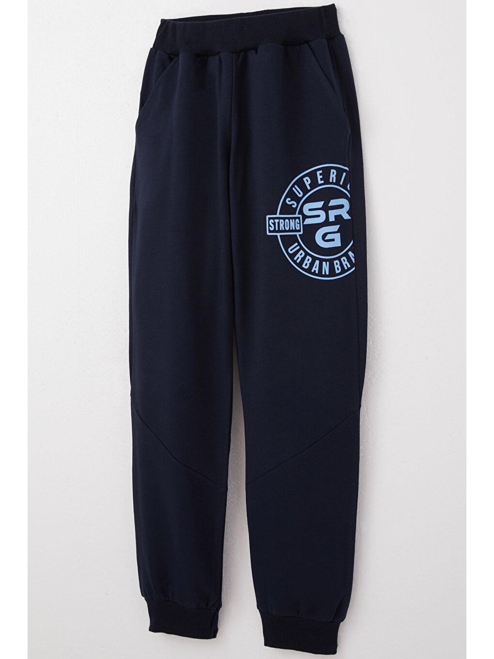 Erkek Çocuk Eşofman Takım Baskılı Kanguru Cepli Lacivert (6 Yaş)-11