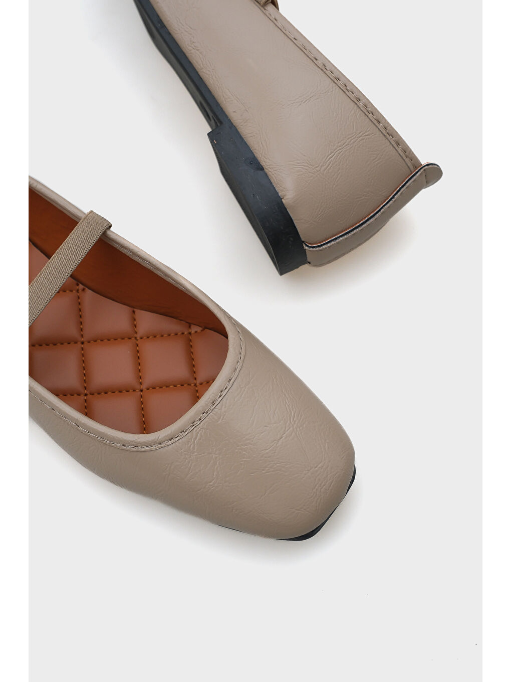 Bej Braki Kadın Babet-3