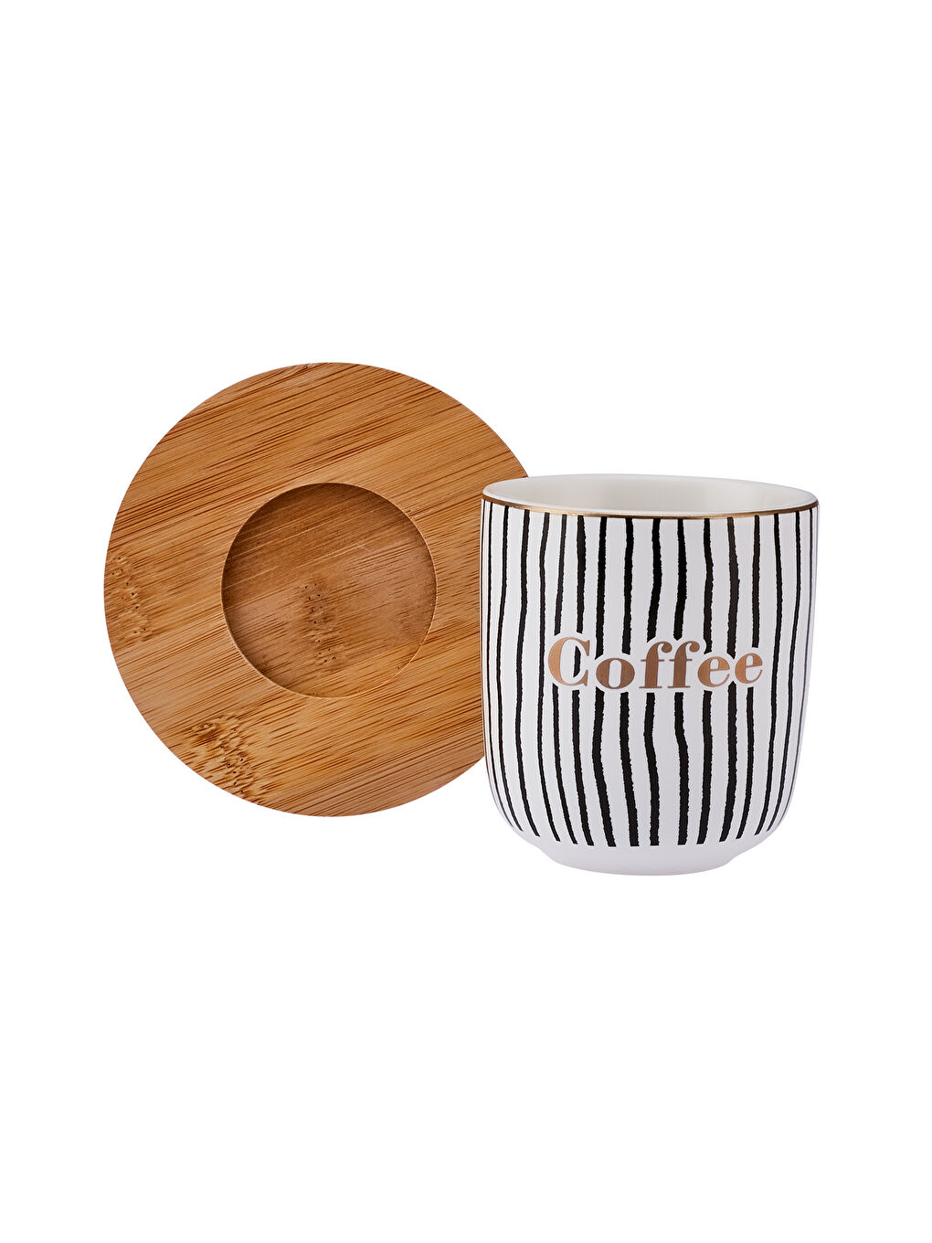 Tinycoffe 2 Parça New Bone Kupa Seti 200 ml Siyah-7