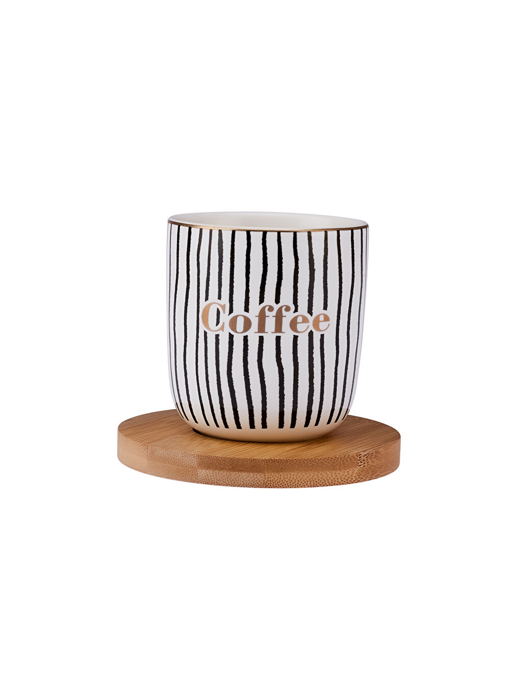 Tinycoffe 2 Parça New Bone Kupa Seti 200 ml Siyah-8