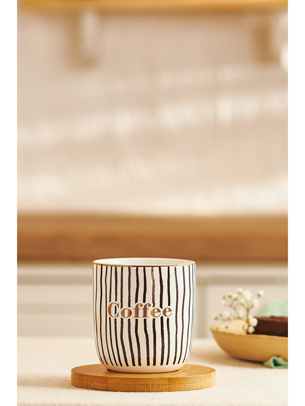 Tinycoffe 2 Parça New Bone Kupa Seti 200 ml Siyah-10