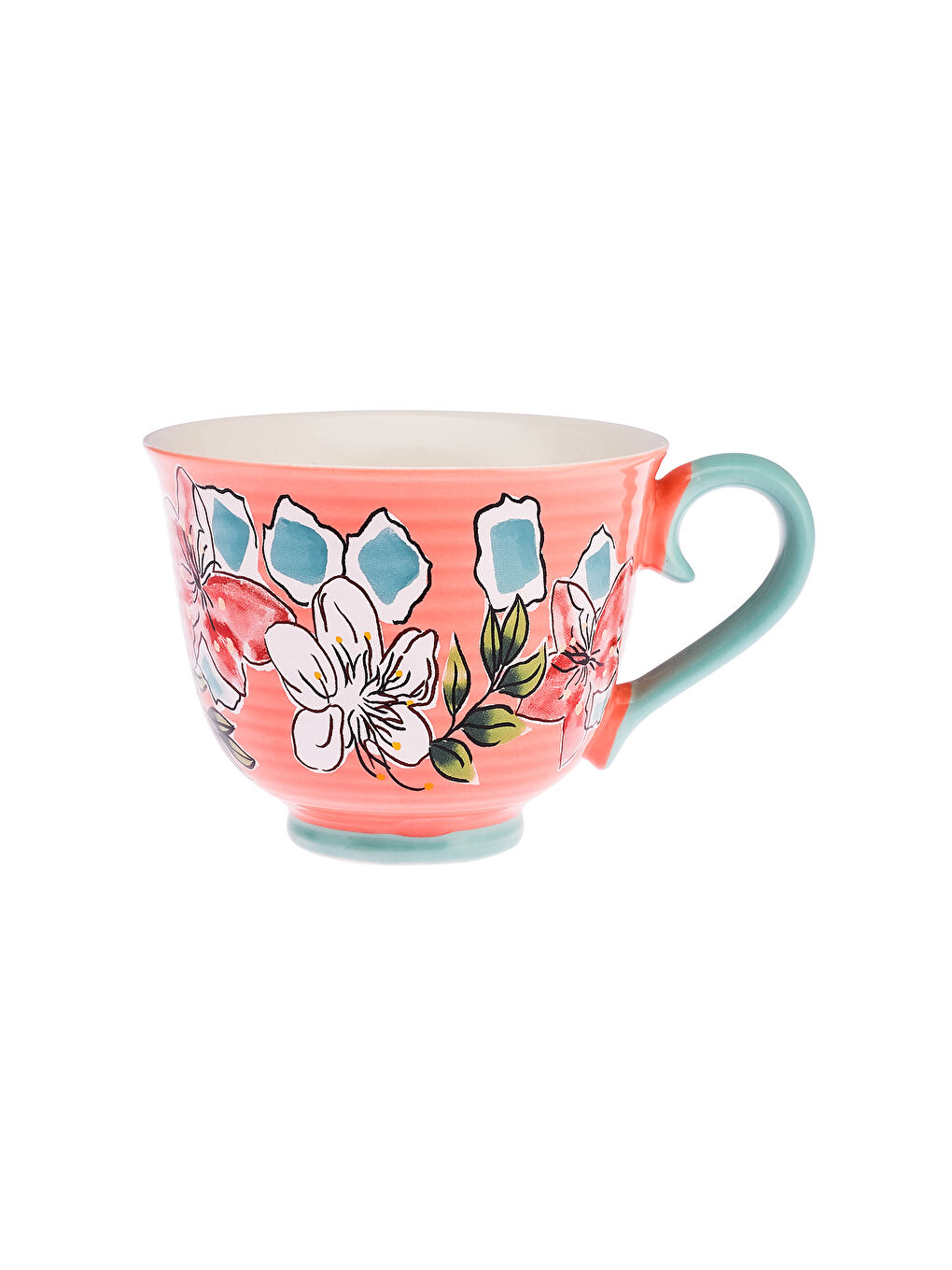 Lily New Bone Kupa 435 ml Pembe-7