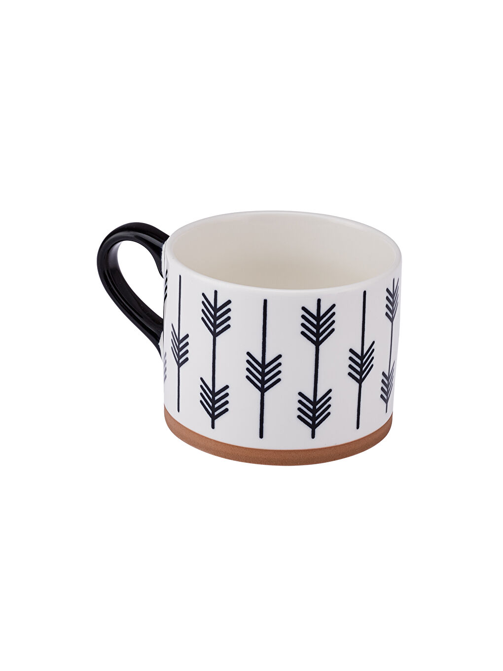 Siyah Simple Spear New Bone Kupa 410 ml-8