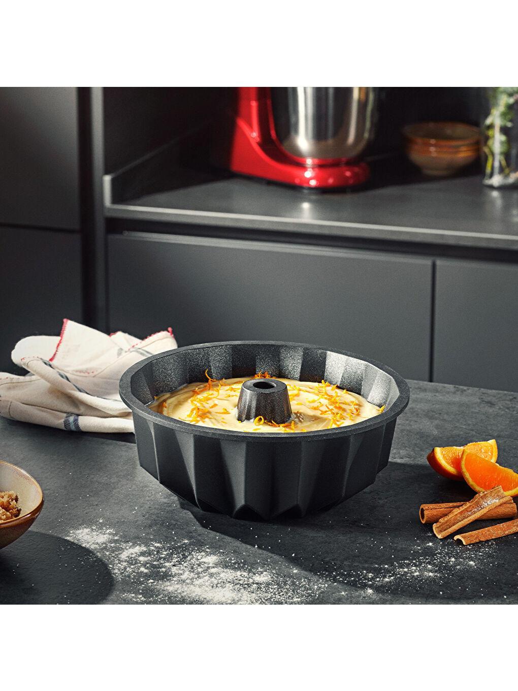 Diagon Kek Kalıbı Siyah-6