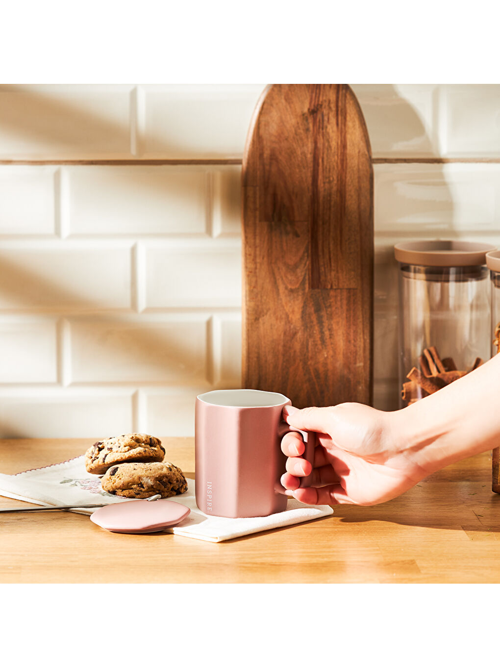 Inspire 3 Parça New Bone Kupa 320 ml Mercan-6