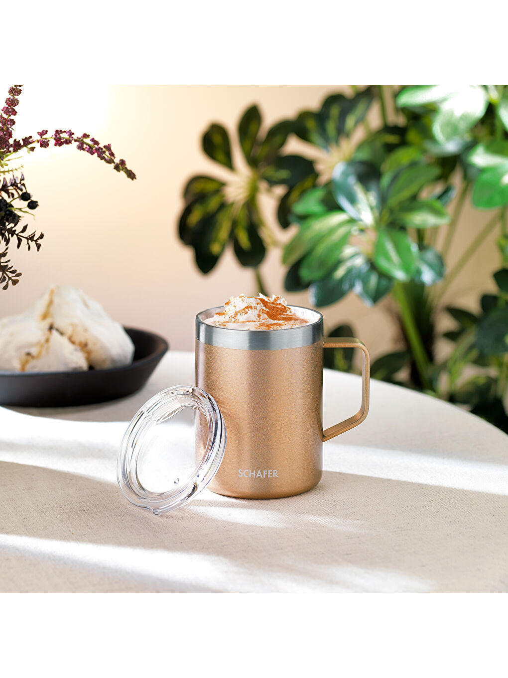 Pembe Iron Man Kupa Termos 350 Ml-Rosegold-6