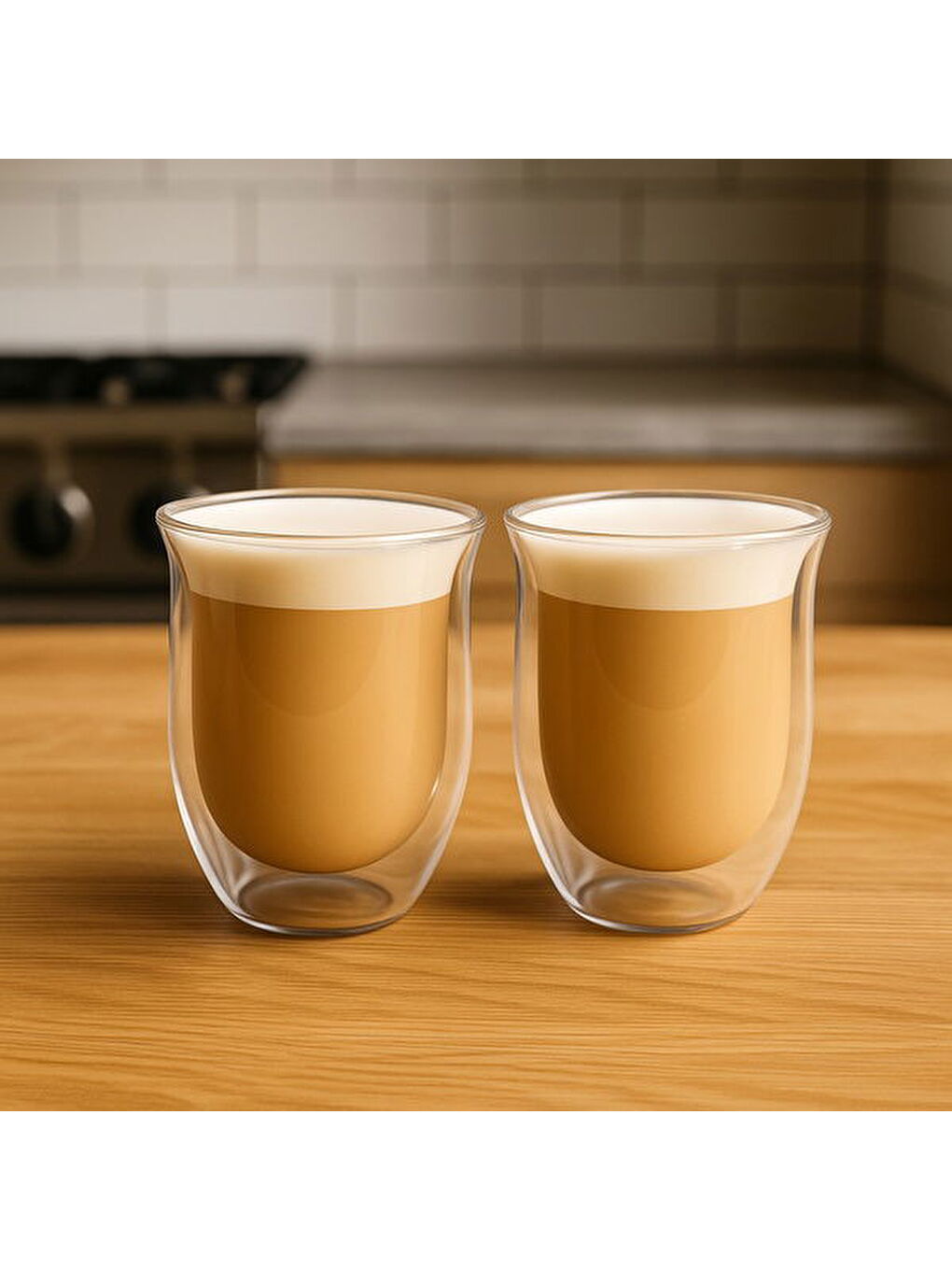 Renksiz Double Wall 2'li Bardak - Şeffaf - 200 ml