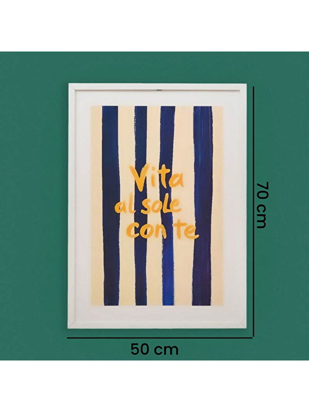 Karışık Deco Nautical Fun Tablo - 50x70 cm-7