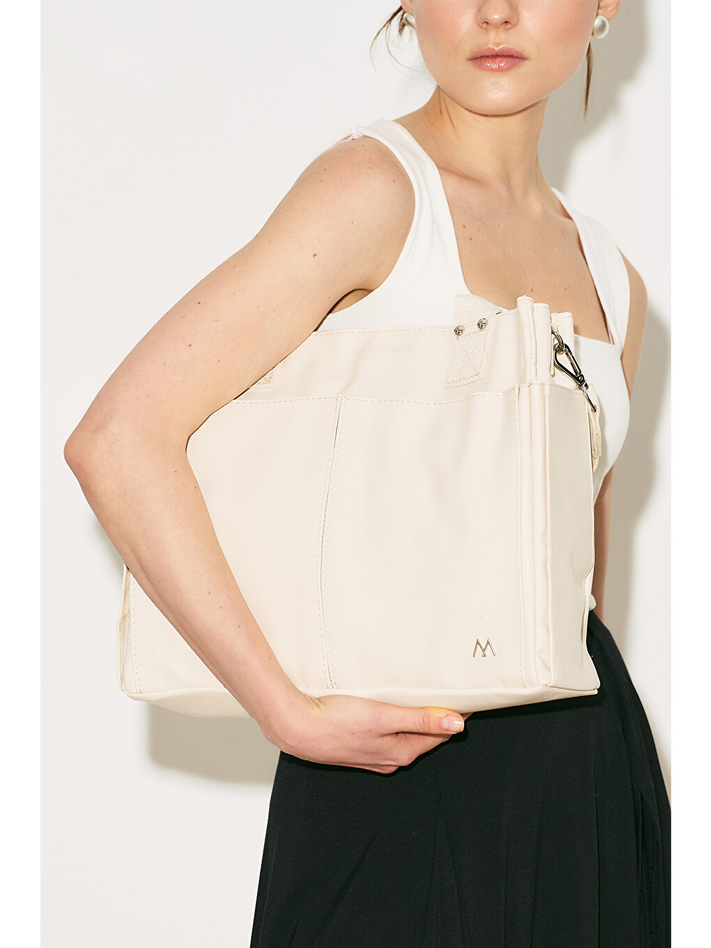 Deri Everyday Bag Bej