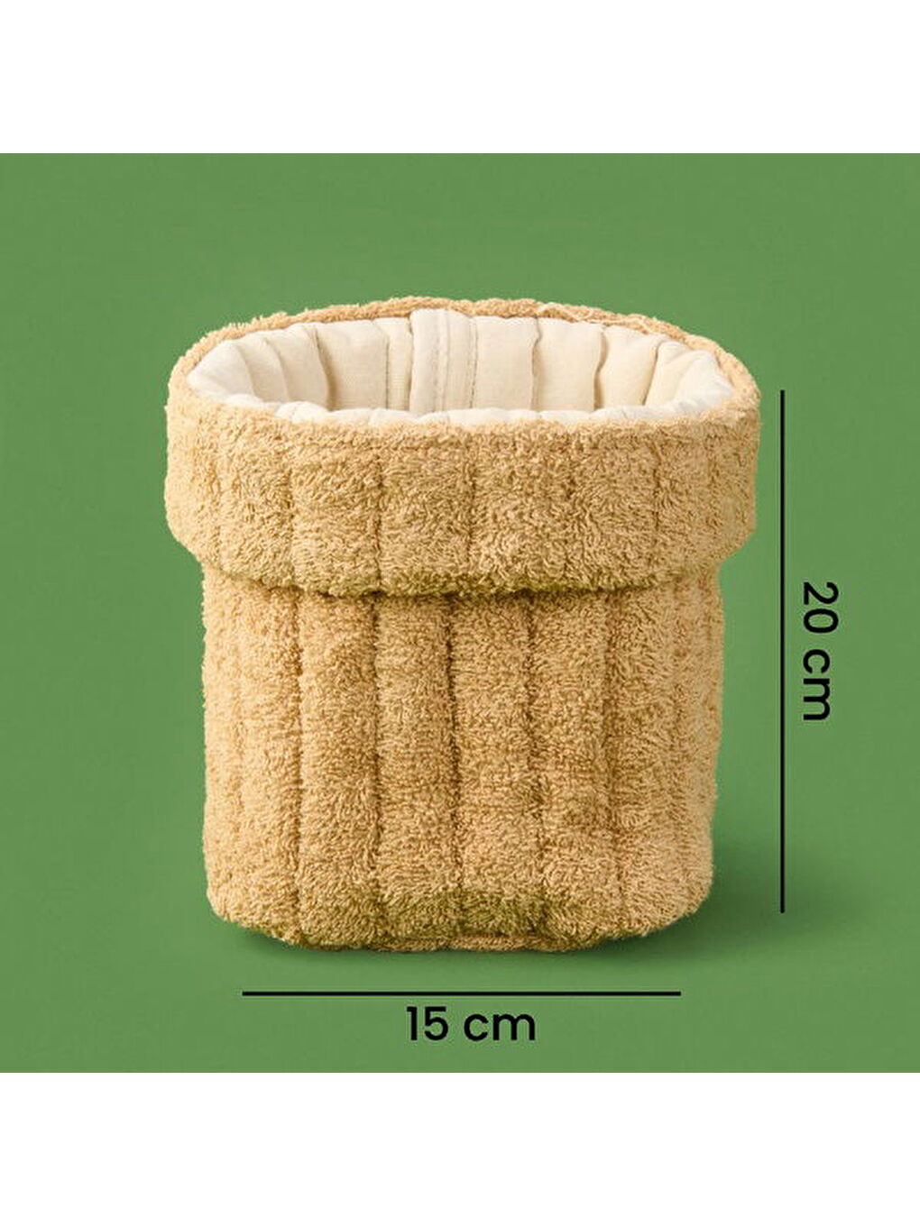 Bath Banyo Düzenleyici - Bej - 20x15 cm-4