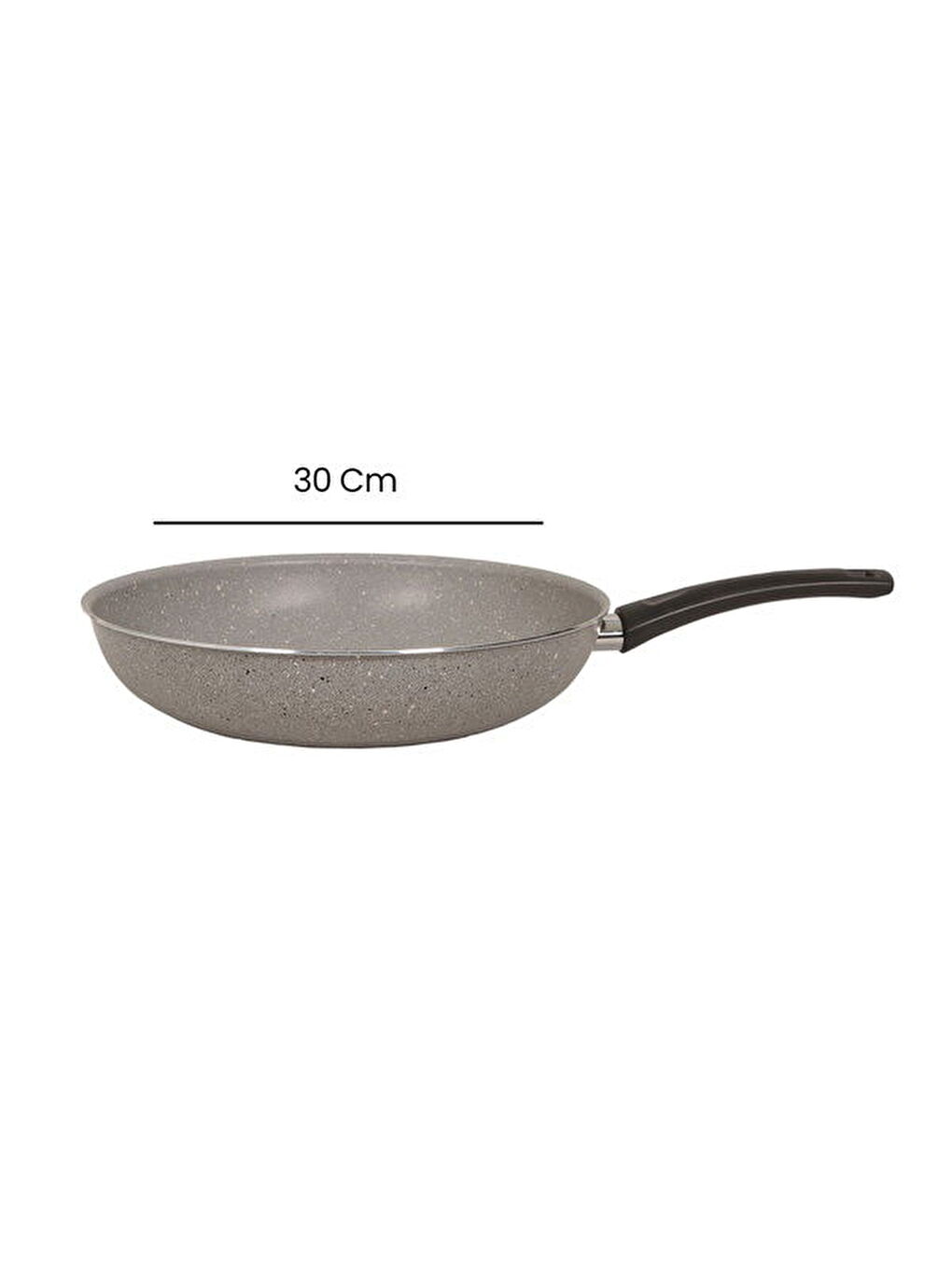 Wok Tava - Gri - 30 cm-5