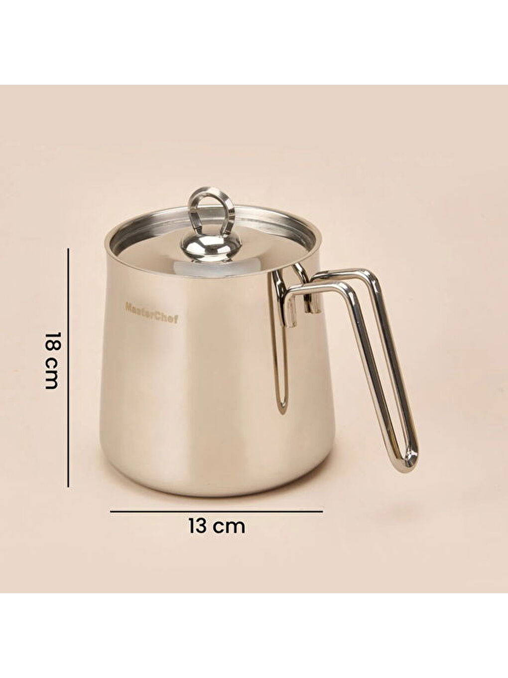 Kızartma Potu - Gri - 13x18 cm-4