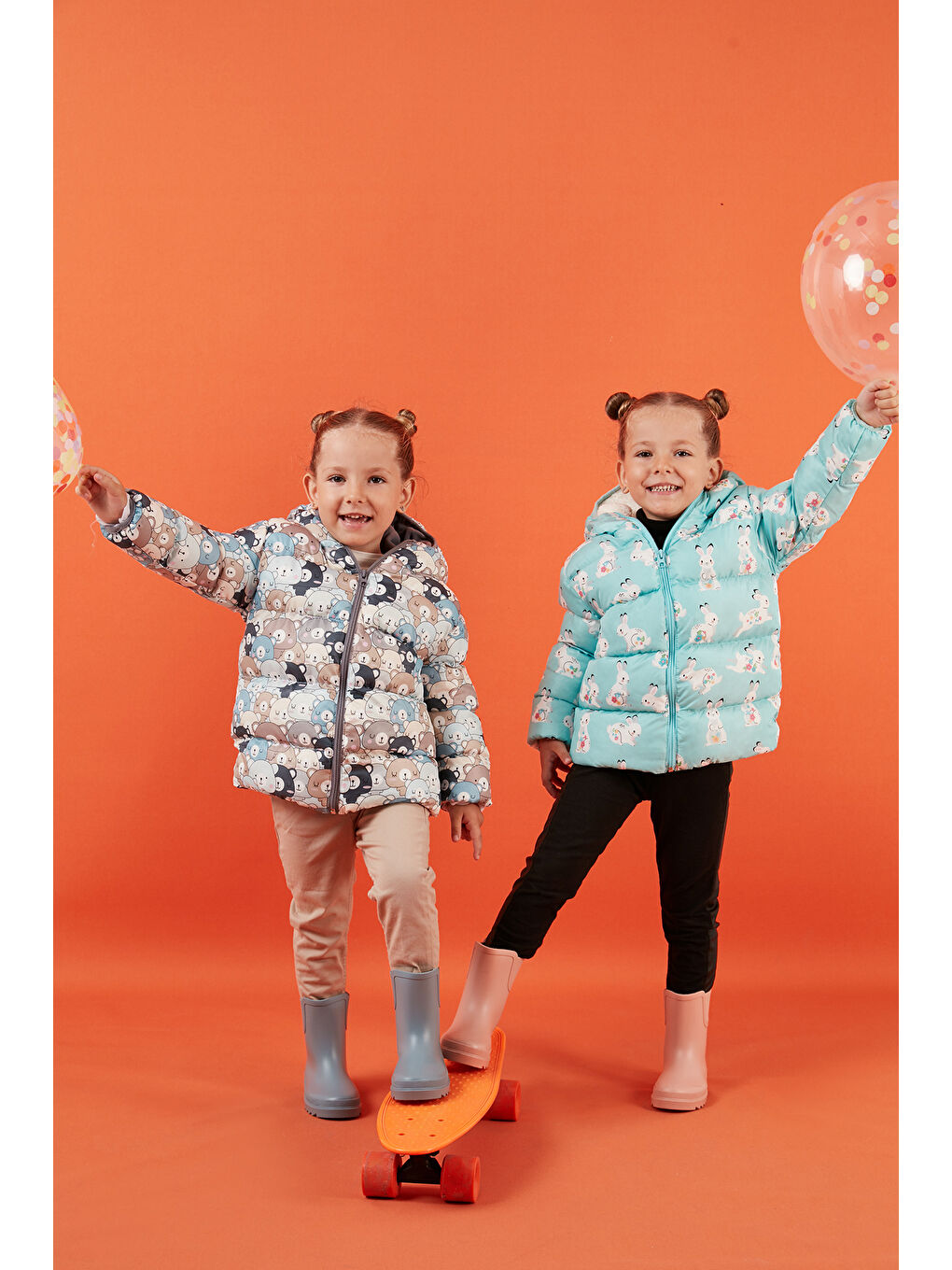 Yeşil Ekstra Dolgulu İçi Yumuşak Polarlı Kapüşonlu Şişme Mont 5763007-3