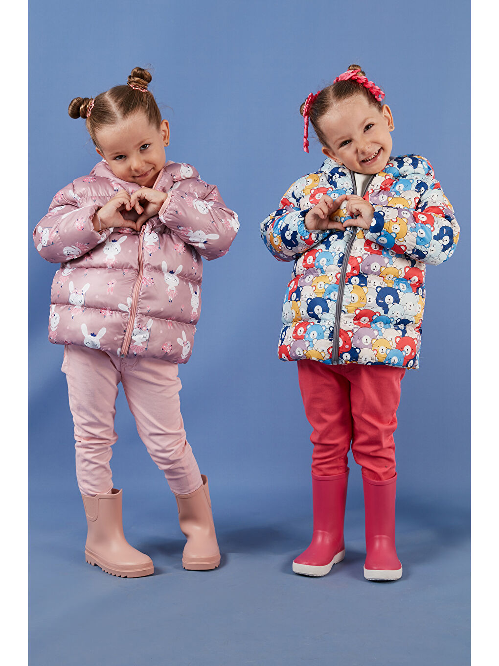 Kırmızı Ekstra Dolgulu İçi Yumuşak Polarlı Kapüşonlu Şişme Mont 5763008-3