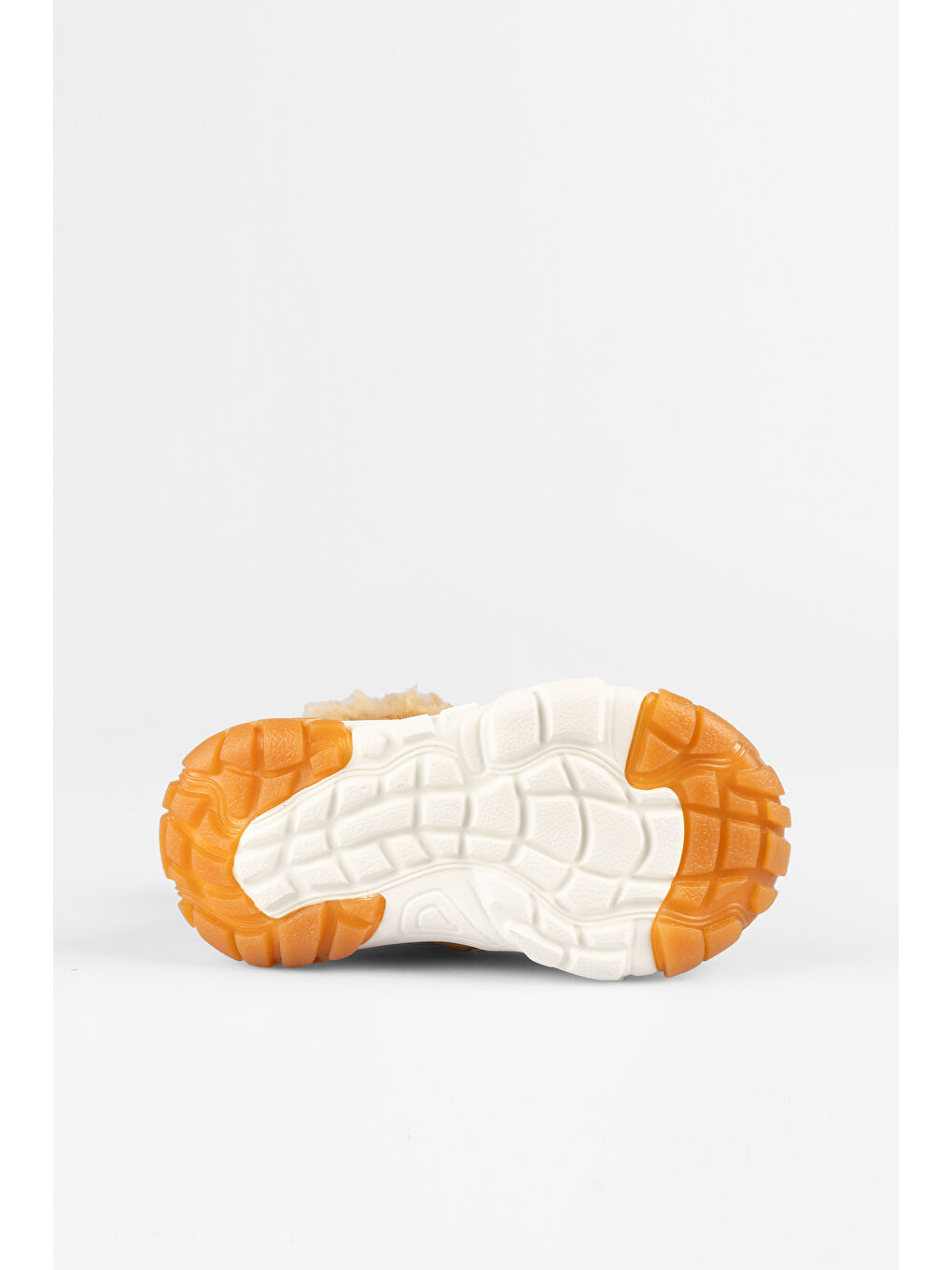 Bej Dance Kürklü Kız Bebek Okul Öncesi Kum Bot-6