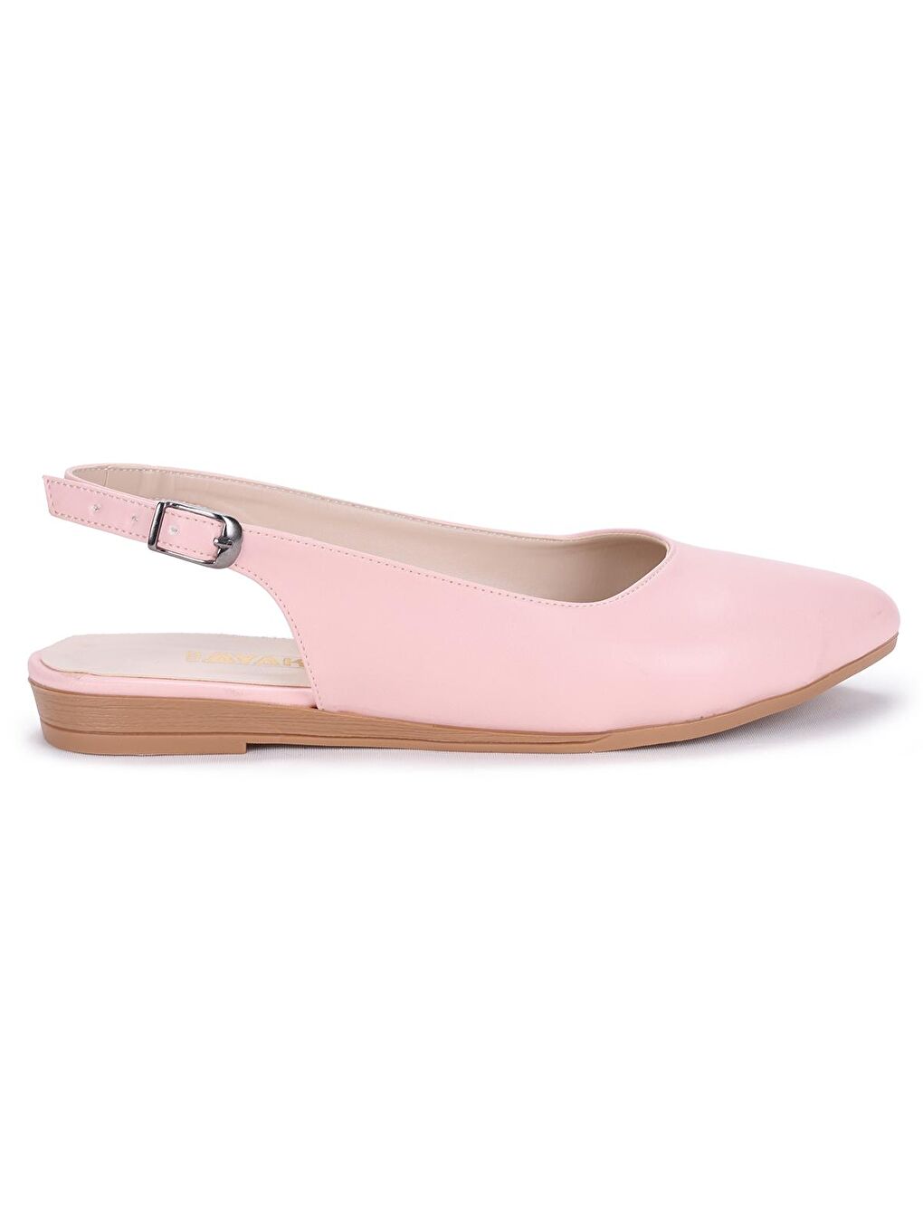 Pembe Cilt Günlük Kemerli Kadın Babet 1920.115-3