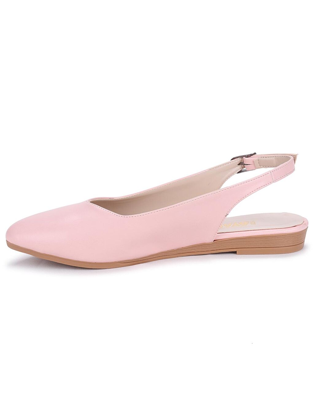 Pembe Cilt Günlük Kemerli Kadın Babet 1920.115-4