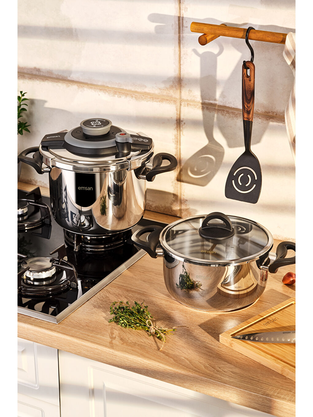 Vera Düdüklü Tencere Seti 4+6 Litre Siyah-7