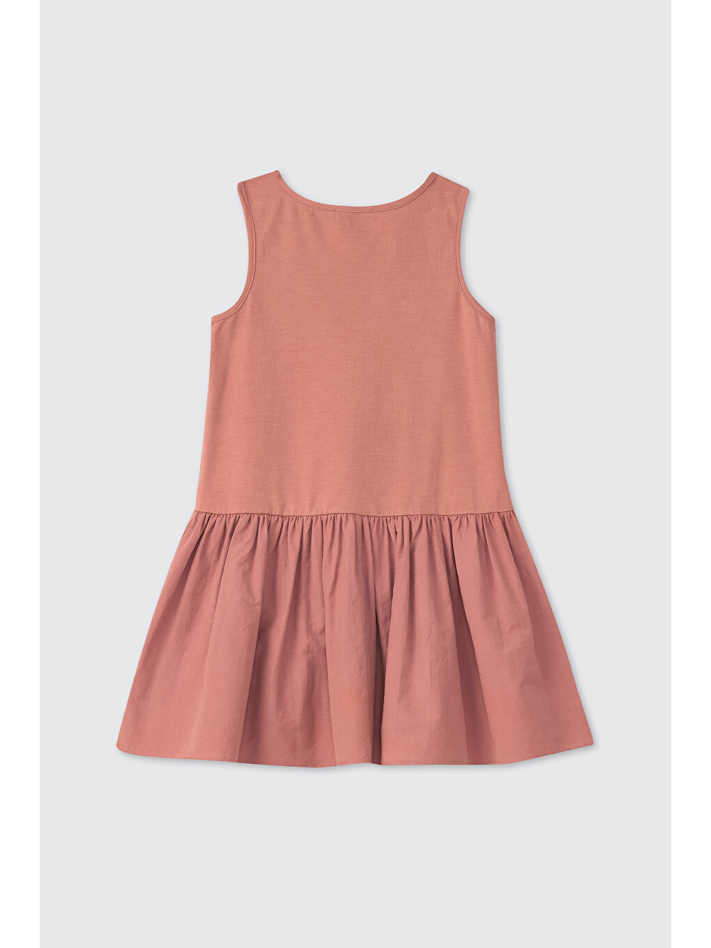 Kız Çocuk Pembe Elbise-1