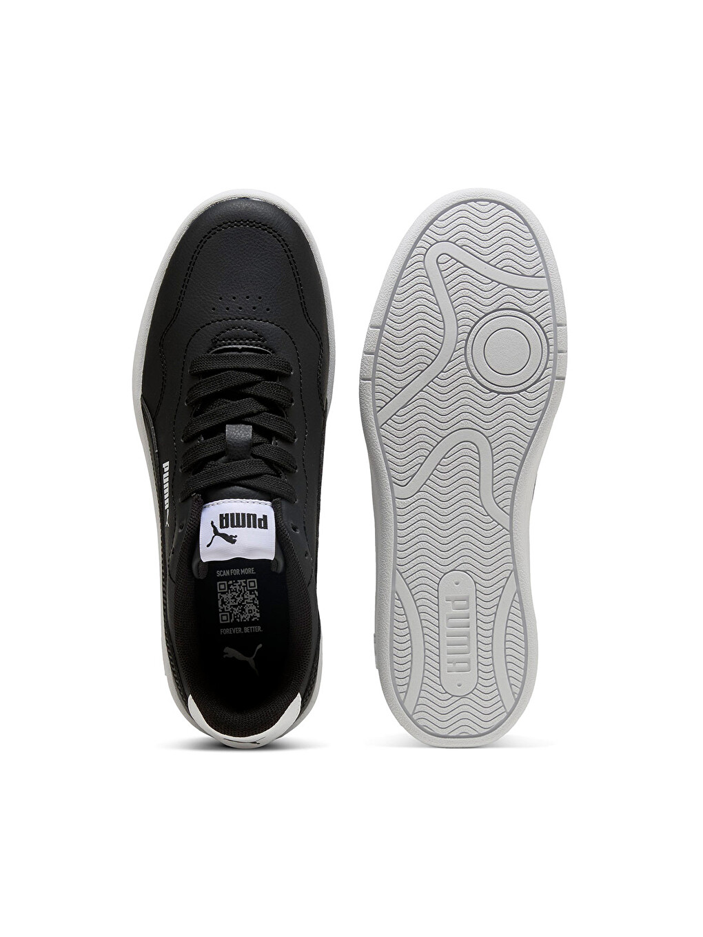 Court Lally Kadın Siyah Sneaker-2