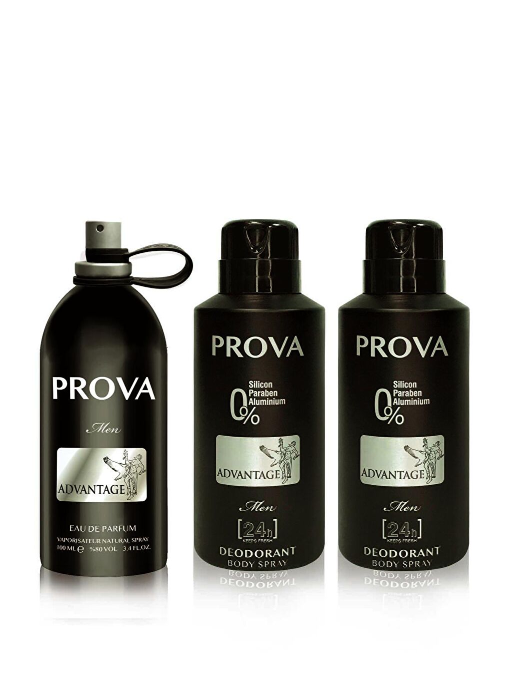 Advantage EDP Erkek Parfüm 120 ml ve Deodorant 150 ml 2 Adet