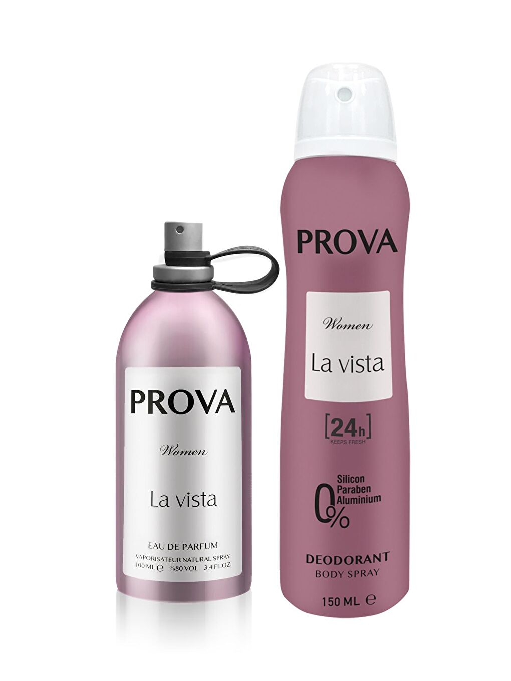 Prova Karışık La Vista EDP Kadın Parfüm 120 ml ve Deodorant 150 ml