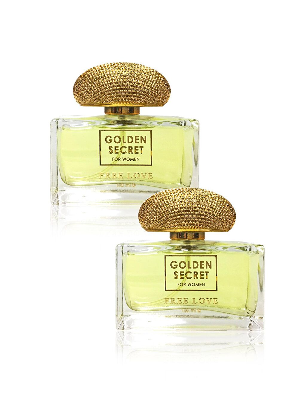 Free Love Karışık Golden Secret EDP Kadın Parfüm Seti 2 x 100 ml