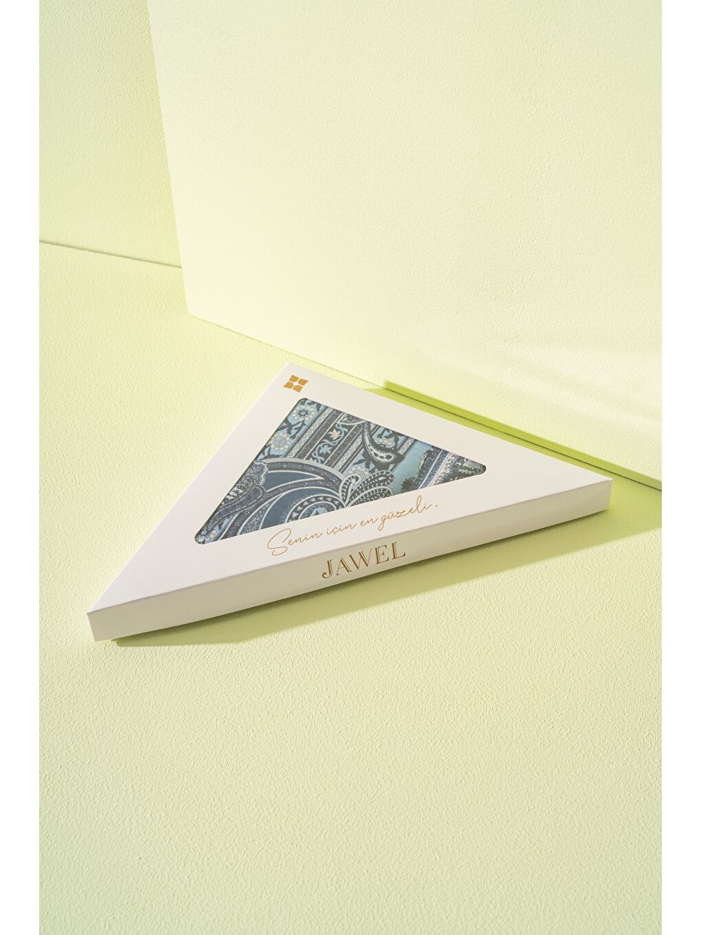 Mavi Kadın Etnik Desen Soft Şal Adessa-2