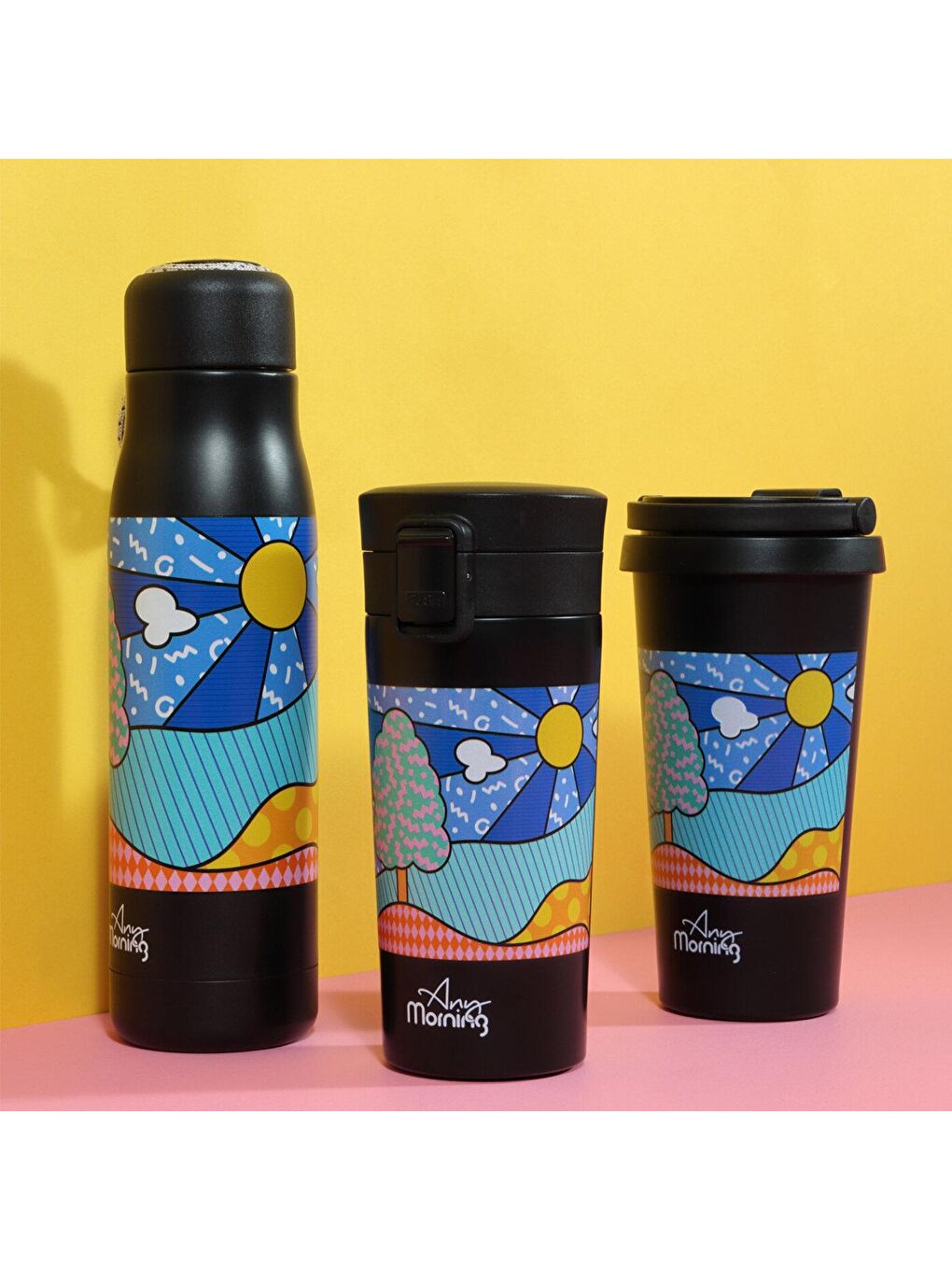 Any Morning Siyah BA21525 Termos Mug 500 ml - 4