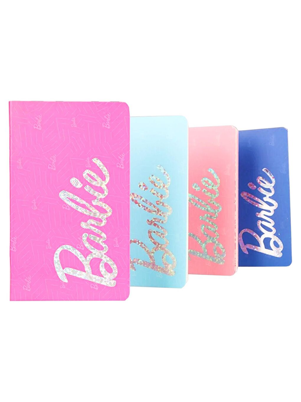 Barbie Karton Kapak Dikişli Not Defteri A6 60 Yaprak Çizgili (6934)-1
