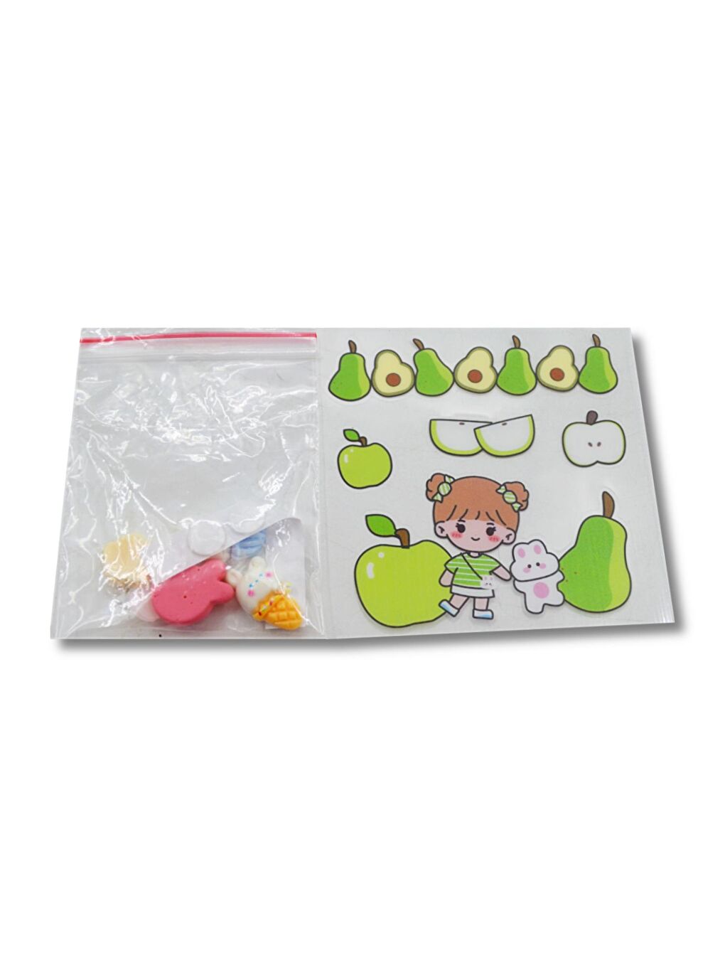 Kilitli Plastik Ev Şekilli Kumbara (3438) Pembe-Yeşil-3