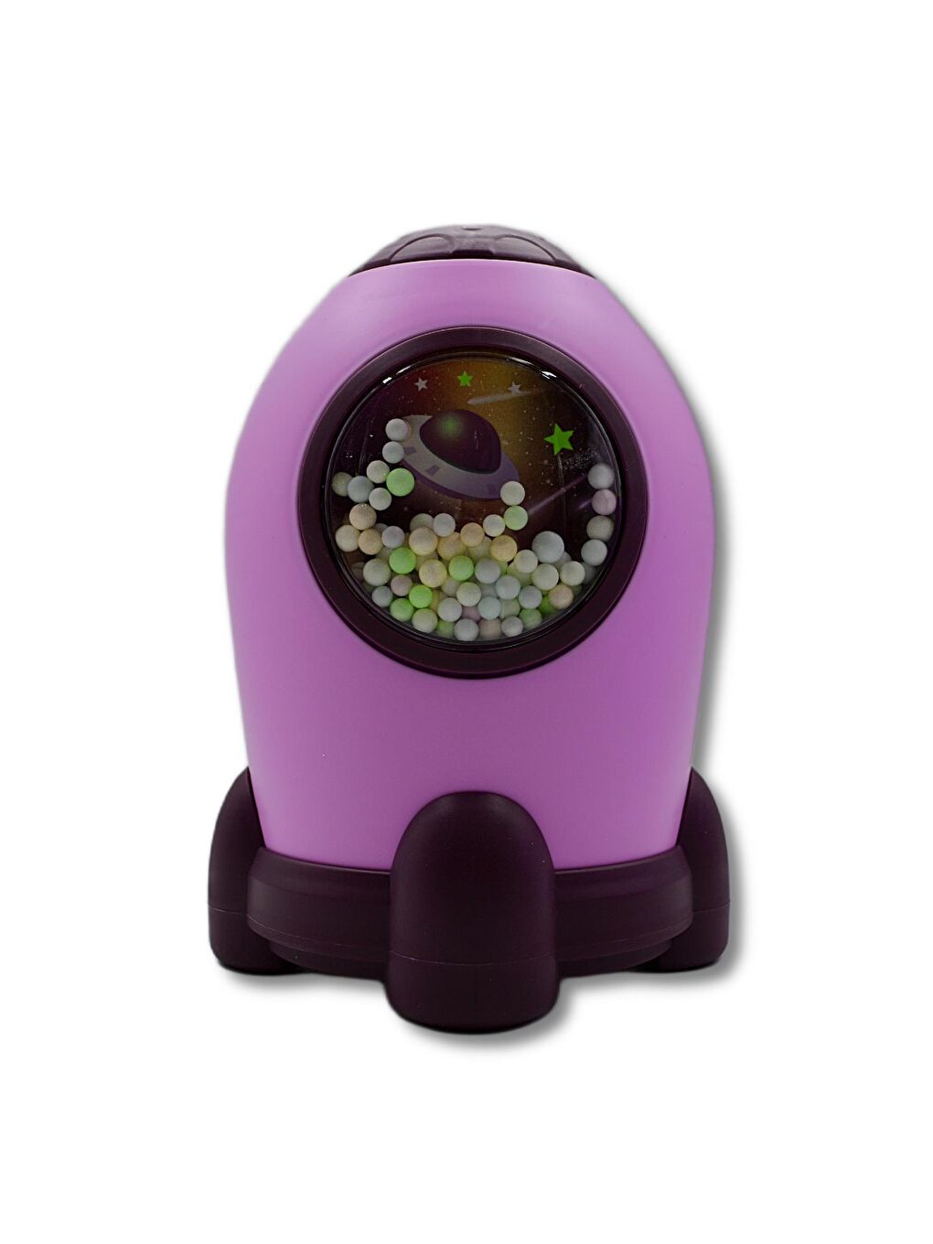 Şifreli Uzay Mekiği Şekilli Kumbara (0359) Mor-Lila