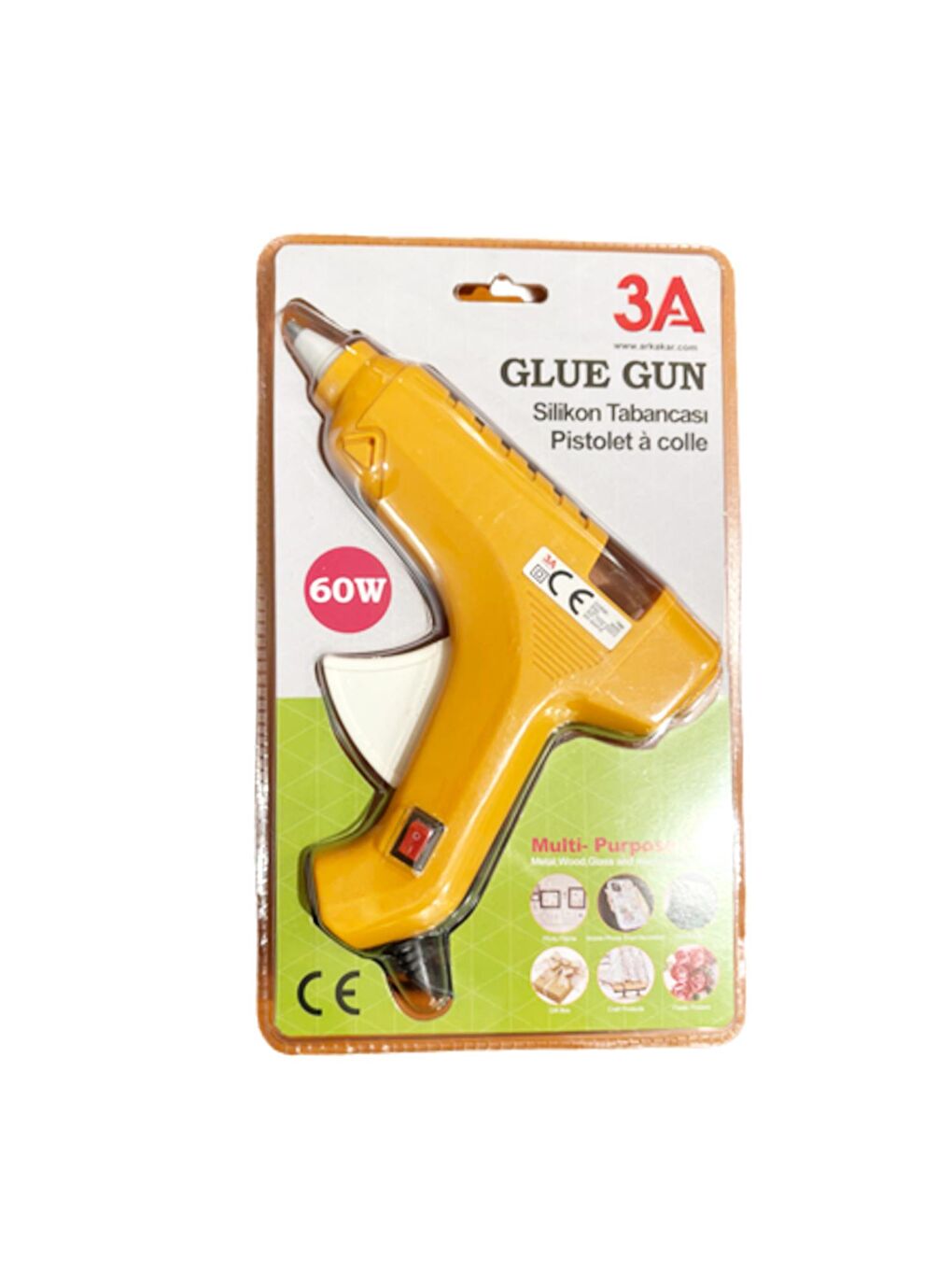 Sıcak Silikon Tabancası 60W Kod:796