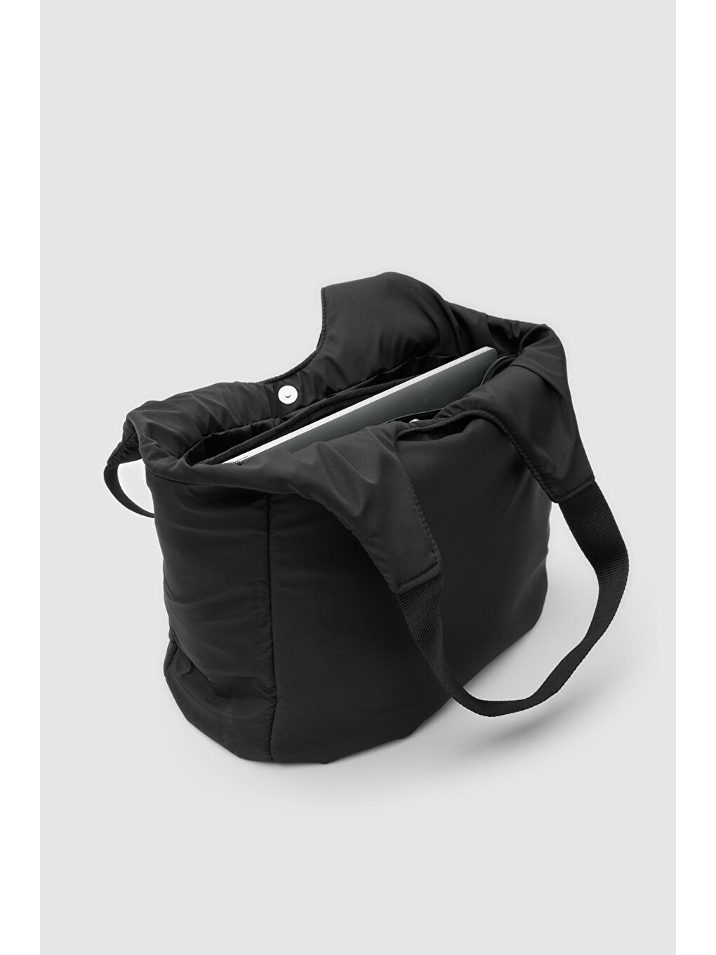 Peak Laptop Bölmeli Spor Çantası Siyah-3