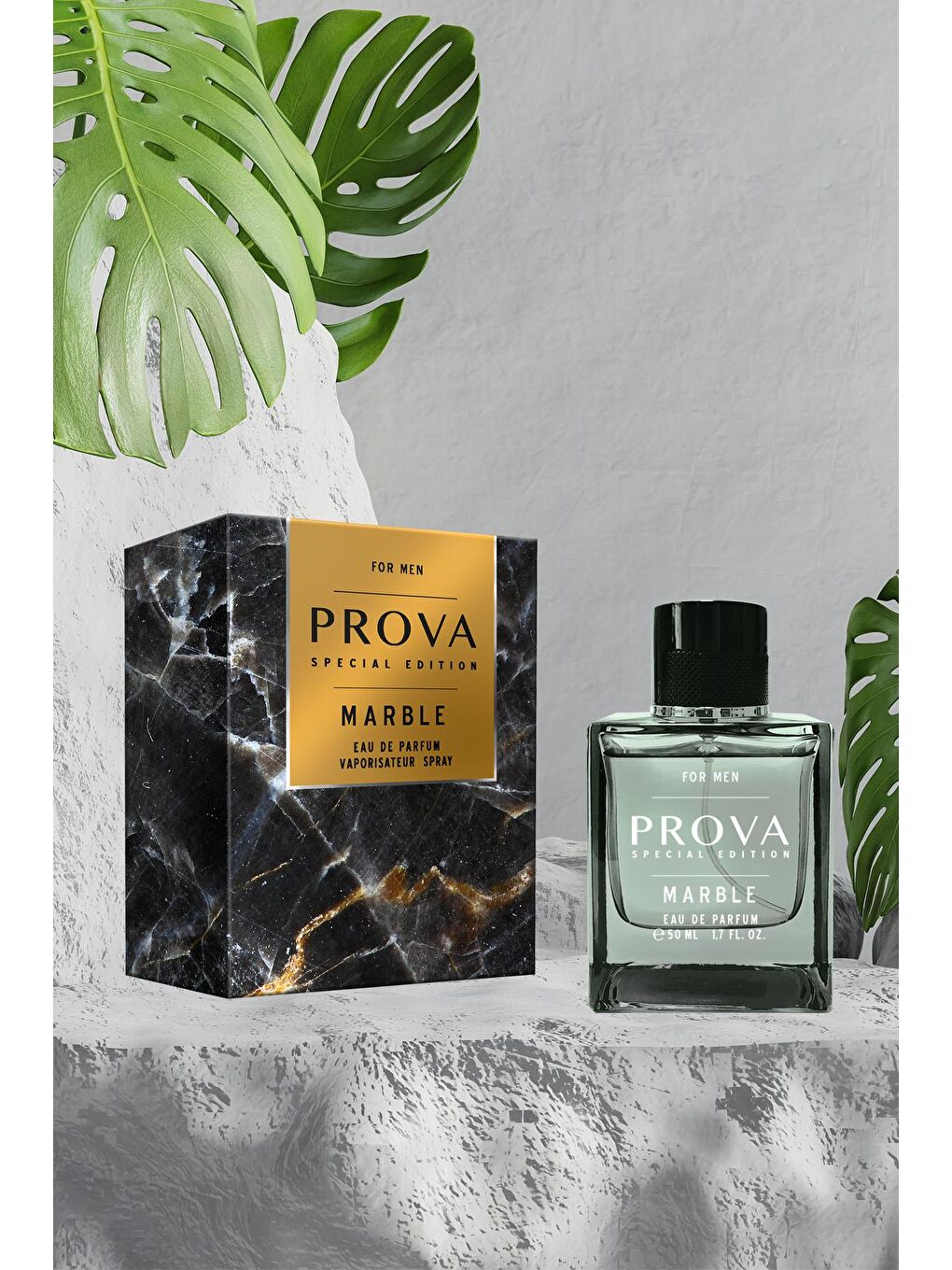 Prova Karışık Special Edition Marble 50 ml Aromatik Baharatlı Koku EDP Erkek Parfümü - 3