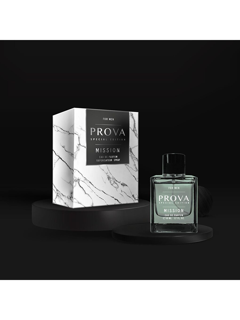 Prova Karışık Special Edition Mission 50 ml Aromatik Odunsu Koku EDP Erkek Parfümü - 3