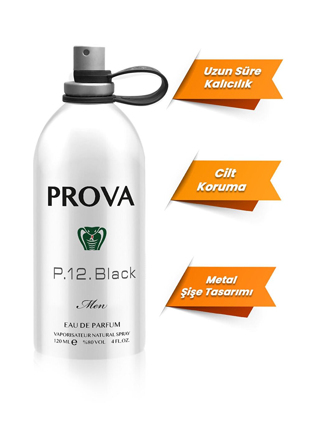 Prova Karışık P.12. Black Meyveli-Marin Erkek Parfüm 120 ml - 2