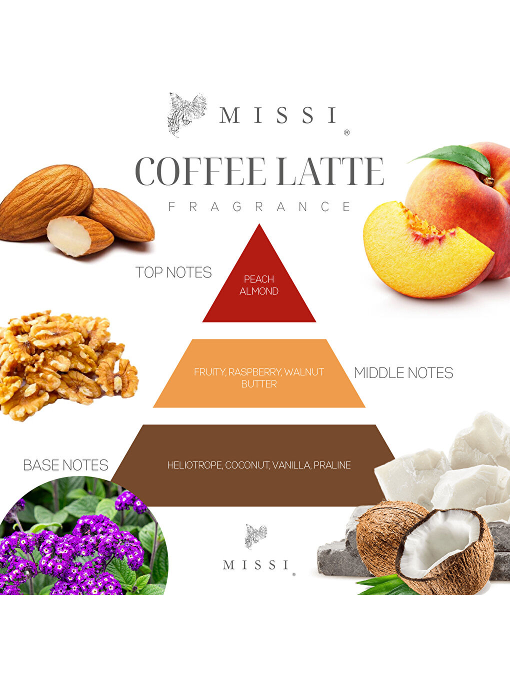 Bej Üfleme Cam Ahşap Fitilli Coffe Latte Vegan Mum(140 gr)-2