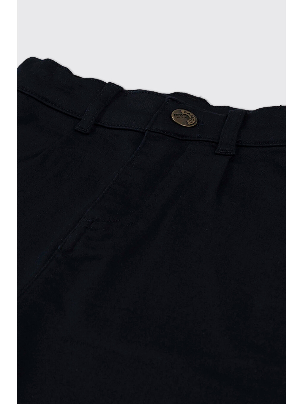 Erkek Çocuk Düğmeli Lacivert Pantolon-4