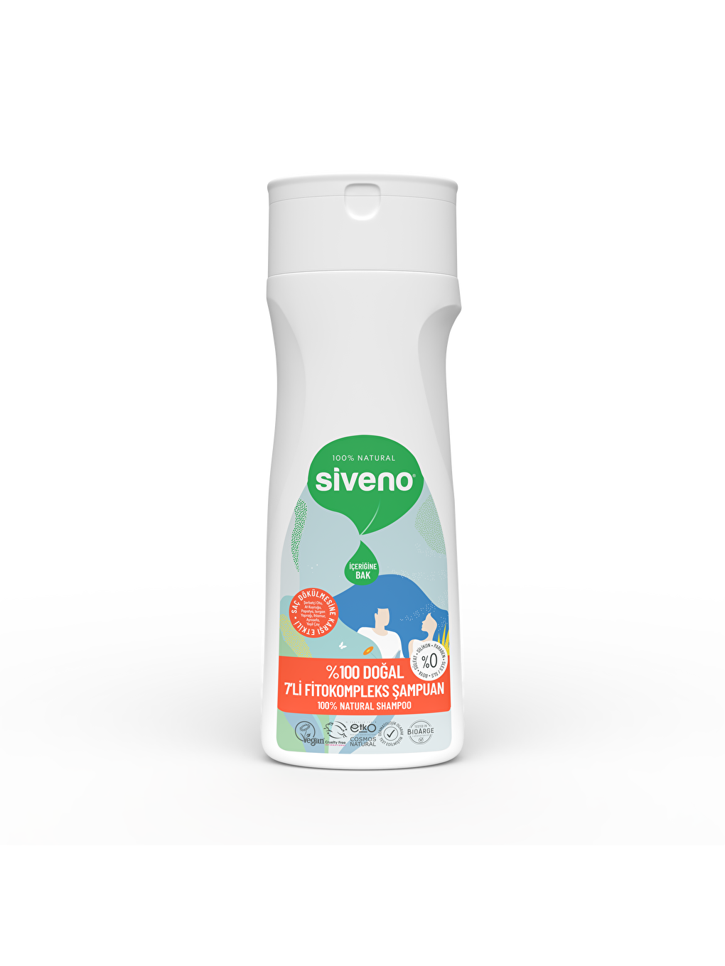 %100 Doğal Fitokompleks Şampuan 7 Değerli Bitki Yoğun Dökülme Karşıtı Dolgunlaştırıcı 300 Ml-3