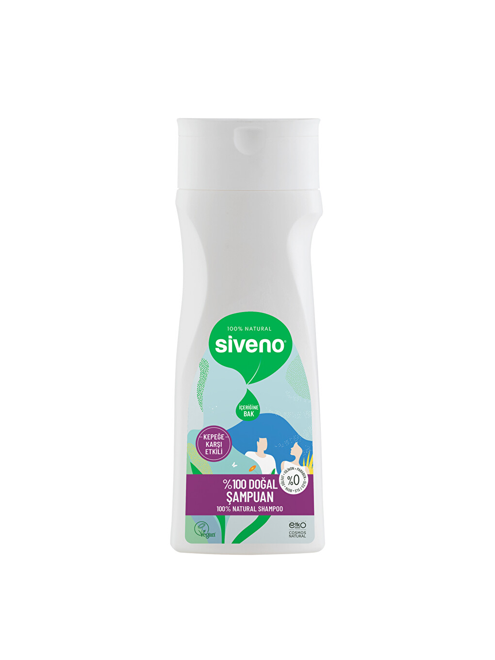 %100 Doğal Kepeğe Karşı Etkili Şampuan Günlük Bakım Yağlı Saçlar Çay Ağacı Keklik Üzümü Vegan 300 ml-3