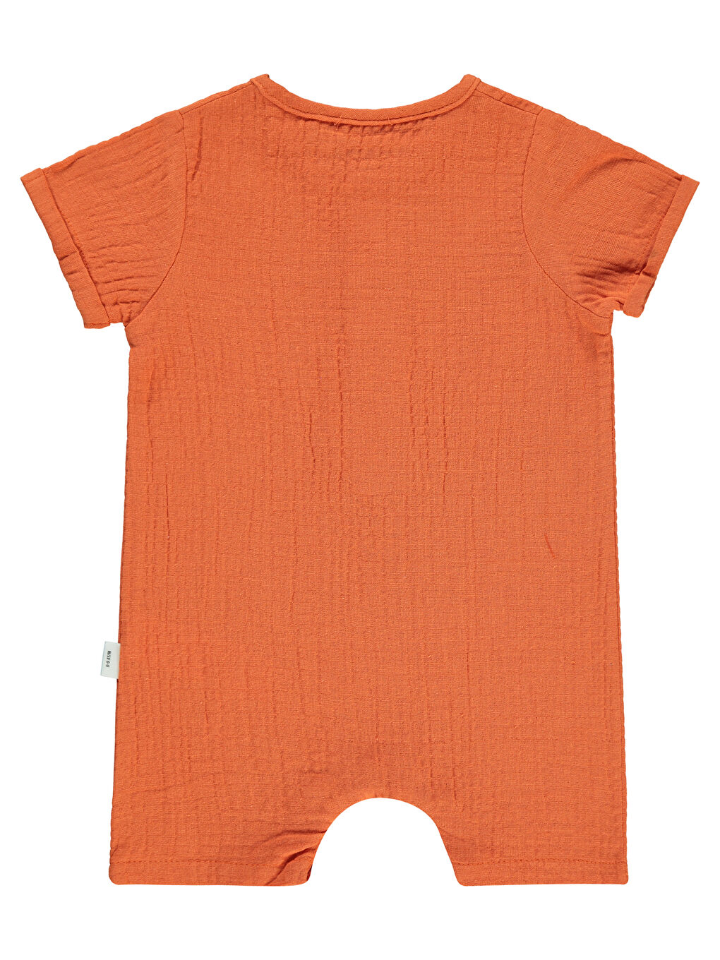 Kahverengi Baby Erkek Bebek Patiksiz Tulum 6-18 Ay Tarçın-1