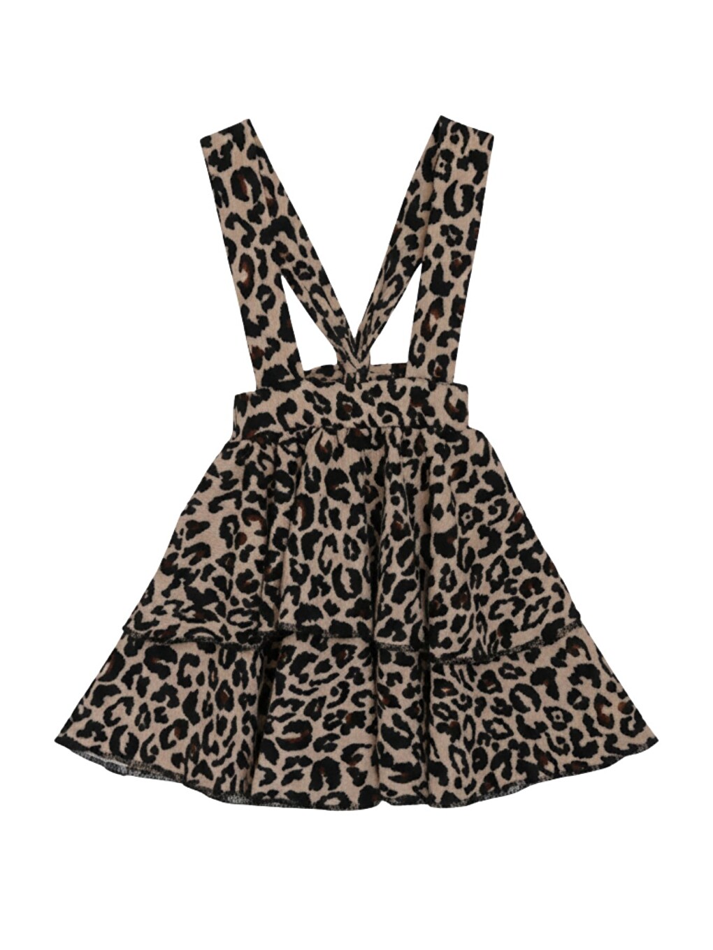 Bej Kız Çocuk Leopar Jile-3