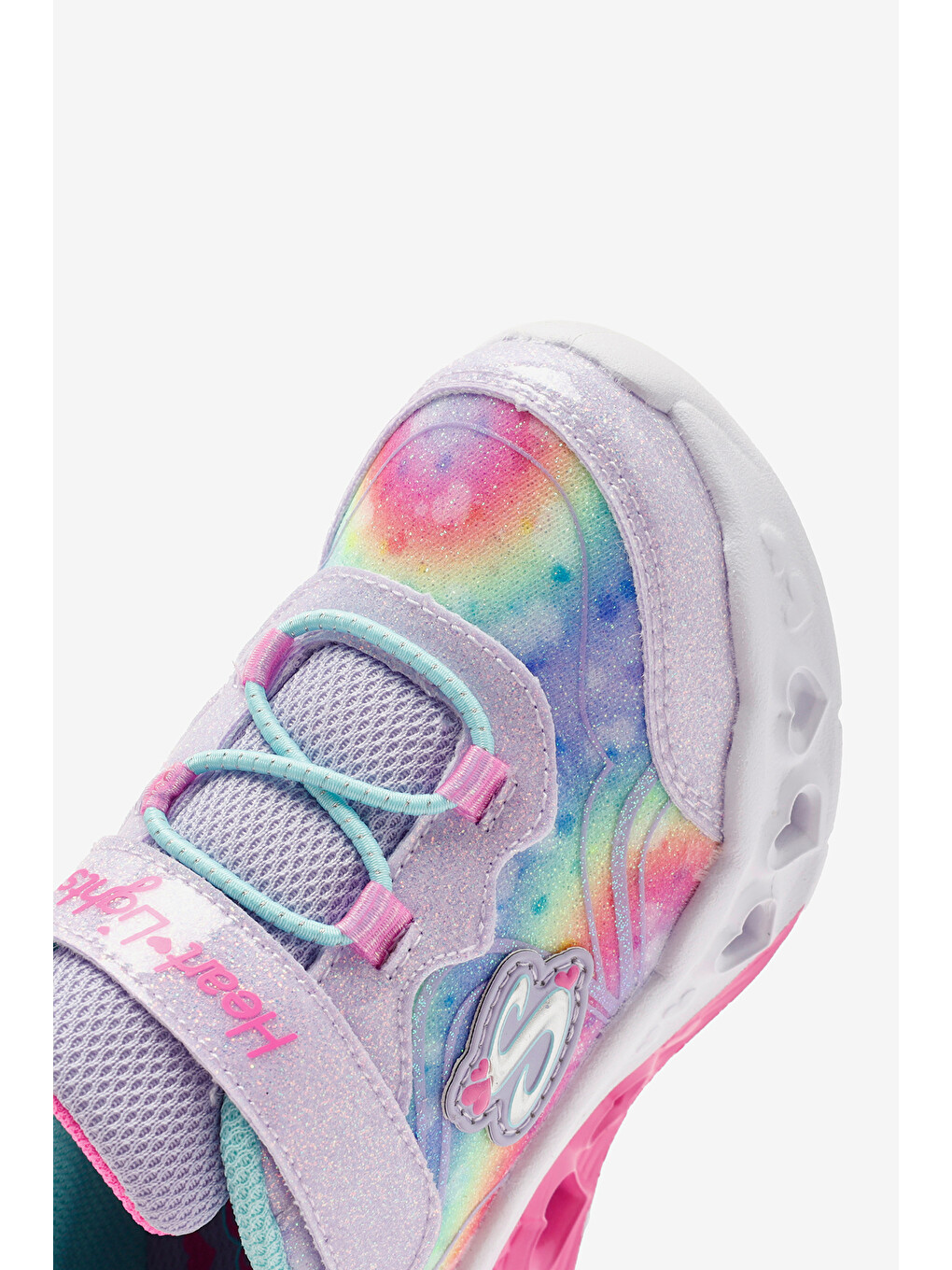 Karışık Skechers Flutter Heart Lıghts Kız Bebek Ayakkabı-8