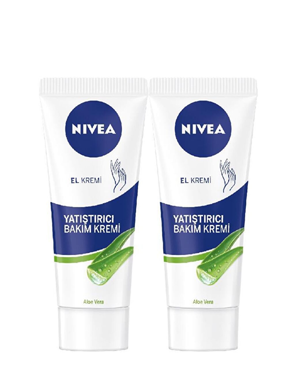 NIVEA Şeffaf Aloe Veralı Yatıştırıcı Bakım El Kremi - 75 ml X 2