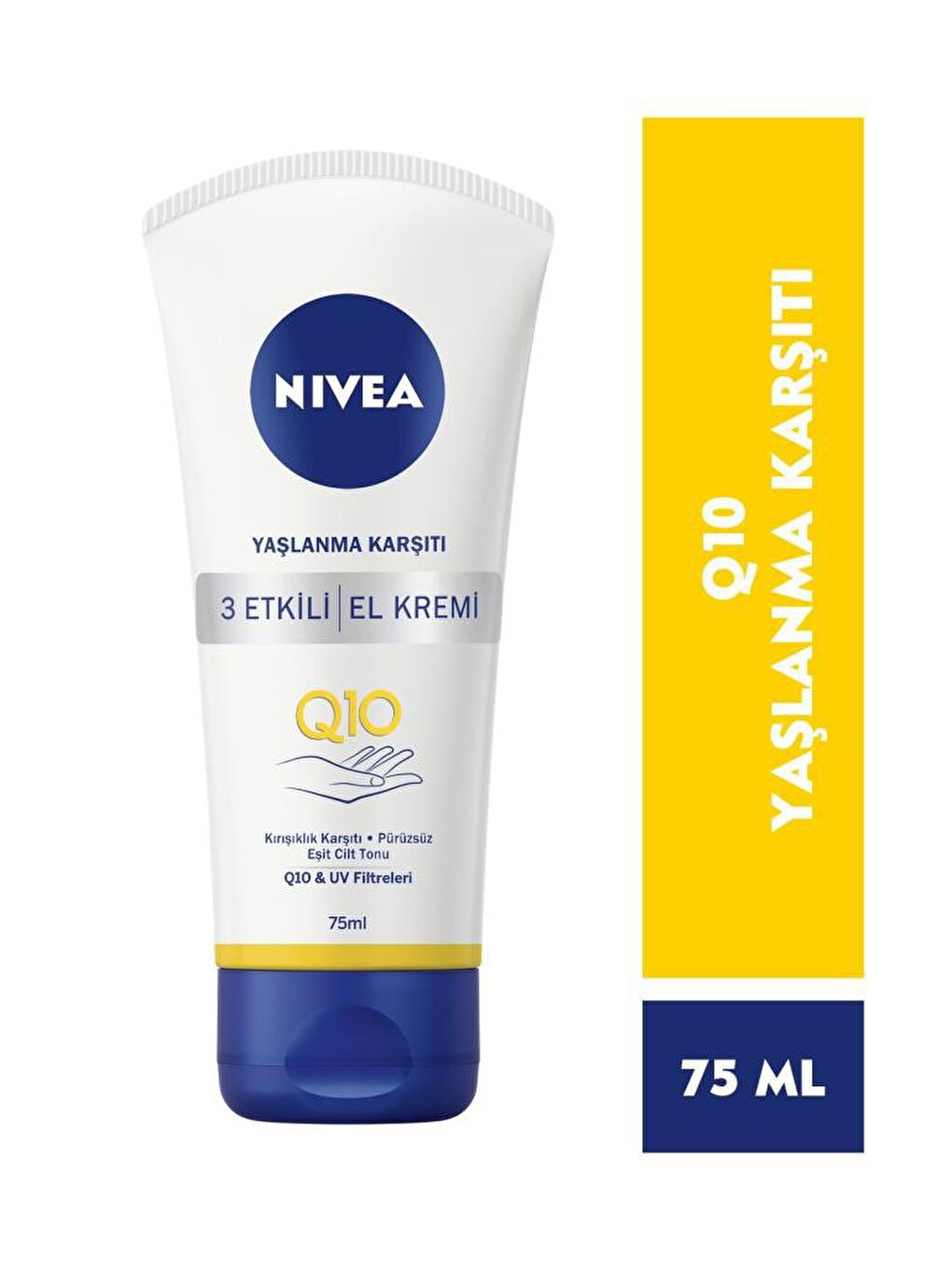 NIVEA Şeffaf Q10 Sıkılaştırıcı Vücut Losyonu 250 ml+Q10 El Kremi 75 ml, Oje Hediye - 4