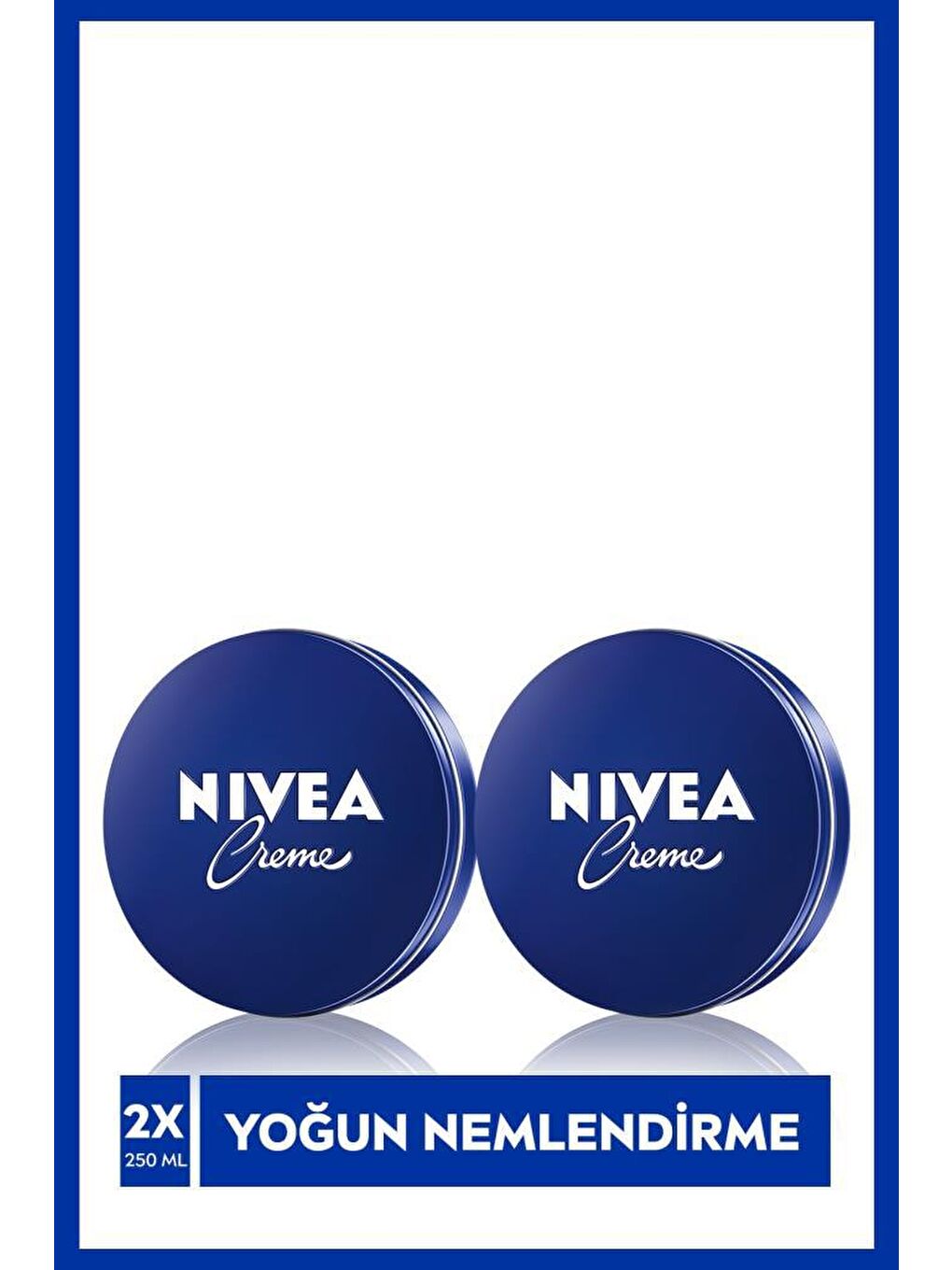 NIVEA Şeffaf Creme 250 ml, Bakım Yapan Koruma, Tüm Ciltler Için Ne mlendirici Krem, El & Yüz & Vücut x2 Adet