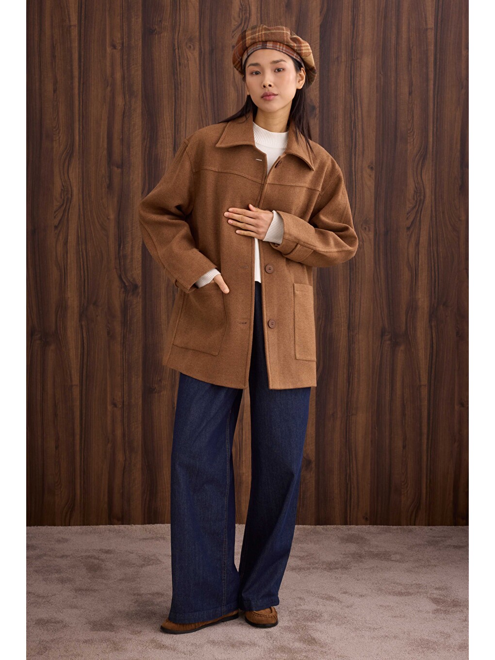 Kahverengi Basic Kaban Koyu Camel