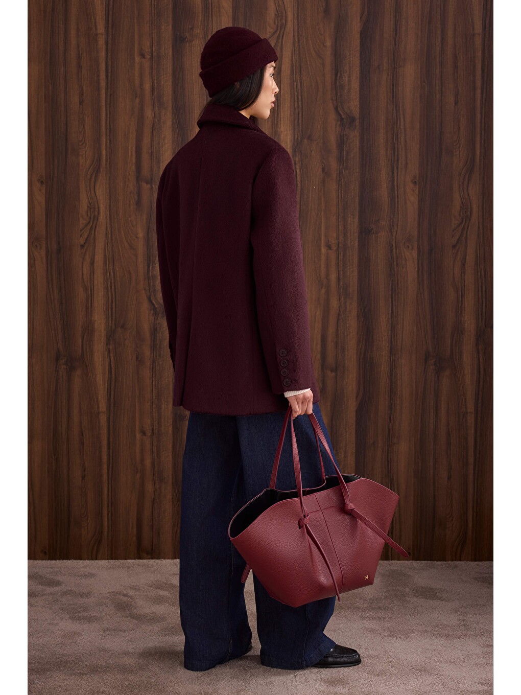 Blazer Kaban Bordo-2