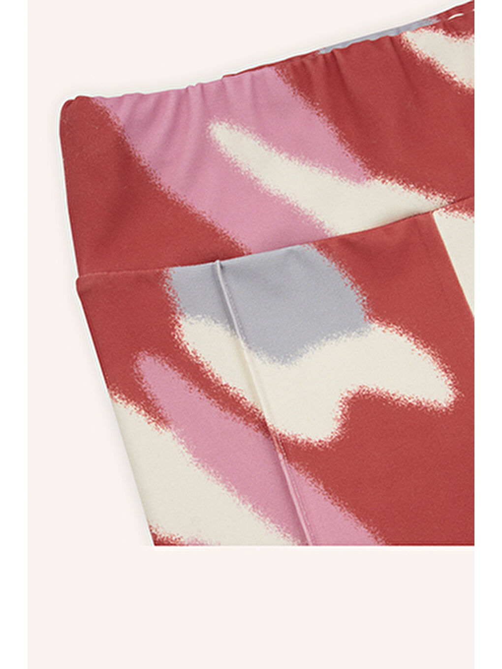 Kırmızı Kız Çocuk Desenli Tayt-7